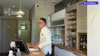 Portrait de Christophe GUILLON du restaurant l'Assiette Roannaise, à Saint-Forgeux-Lespinasse