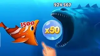 Fishdom 🐠 ads Mini Games 63.1 New update. Hungry fish video gameplay Hadi gaming yt