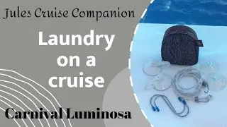 Doing laundry while traveling? No there is not always a self-service laundry @julescruisecompanion