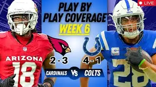 Indianapolis Colts vs Arizona Cardinals Play by Play Coverage