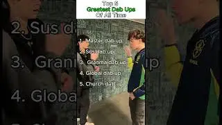 Ranking The Greatest Dap Ups of All Time! #ranking #top5 #dabup