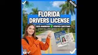 Florida Drivers License Study Guide  2025 Handbook Summary with Verified Test Questions9