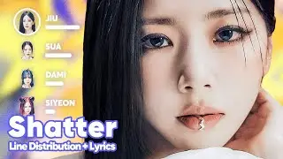 Dreamcatcher - Shatter (Line Distribution + Lyrics Karaoke) PATREON REQUESTED