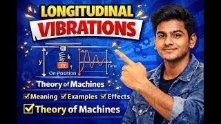 Longitudinal Vibrations| Easy Concept + Examples | Theory of Machines | Diploma/Polytechnic
