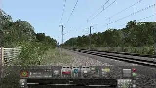 Train simulator class 373 LGV Lyon-Avignon