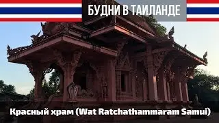 Красный храм (Wat Ratchathammaram Samui) | Будни в Таиланде