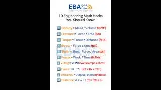 10 Engineering Math Hacks You&rsquo;ll Use Forever