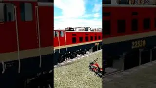 new update first video train bike accident #amit # Indian bike driving 3D#gaming