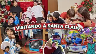 LLEVAMOS A VICENTE Y A MEMEO CON SANTA 🎅 Y EST&Aacute; BR0MA LES HIZO EL DUENDE A LOS DOS 😳😱