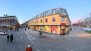 UME&Aring; CITY IN 360 VR, 360 MOVIE, 360 VIDEO - WINTER
