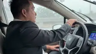Driving in the rain