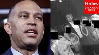 WATCH: Hakeem Jeffries Holds A Press Briefing After House Dems Release New Epstein Photos