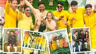 🌼 Haldi & Mehndi Madness! 🤪 - Full Celebration Vlog💗 @Shankarvijayvlogs11 