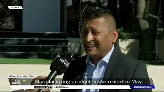 Manufacturing Data | Production decreased in May, indicative of difficulty in operation conditions