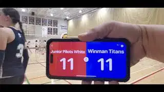 Winman Titans vs Junior Pilots White Championship Playoffs