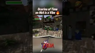 Ocarina of Time on N64 is a Vibe 😄🔥 #OcarinaofTime #GameMontage