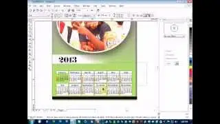 HOW YOU GO TAKE DESIGN CALENDER USING COREL DRAW