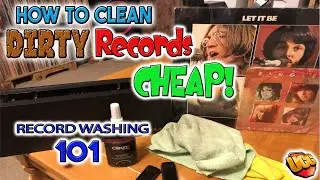 How to Clean Records on a Budget | Awesome DIY Cleaning Solution for Vinyl