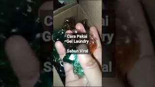 Cara memakai sabun laundry gel ball untuk mencuci di mesin dan manual