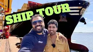 THE REAL LIFE IN SHIP Malayalam | Container SHIP TOUR