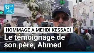 Hommage &agrave; Mehdi Kessaci : le t&eacute;moignage de son p&egrave;re, Ahmed Kessaci &bull; FRANCE 24