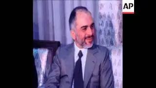UPITN 19 1 79 KING HUSSEIN VISITS DAMASCUS