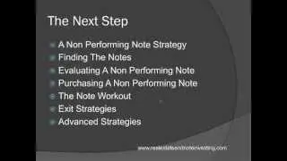 An Interview with Noteworthy Publisher Jack Sternberg on Non Performing Notes