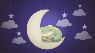 Baby Sleep Music &middot; 12 Hours &middot; Brahms Lullaby | Sleeping Frog on the Moon
