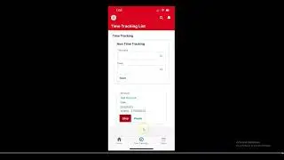 Time Tracking on Salesforce Mobile App