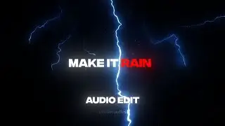 Make it rain - Pop smoke [Edited audio]