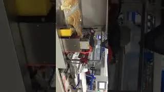 Bakery bread 10 pieces on pack feeding L bar film wrapping sealing packing machine