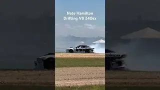@144.natehamilton Shredding his V8 240sx #reels #car #drifting #automobile #drift #nissan #fast