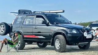 Caisip-Butiong Beach camping #hondacrv #softroading #allwheeldrive #offroad #overlanding