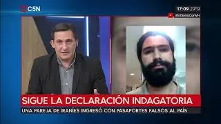 Contin&uacute;a declarando la pareja de iran&iacute;es que ingres&oacute; con pasaportes falsos al pa&iacute;s
