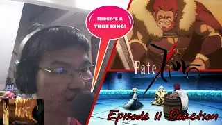 RIDER IS SPEAKING FACTS AND HIS NOBLE PHANTASM IS OP! | Fate/Zero Season 1 Episode 11 REACTION