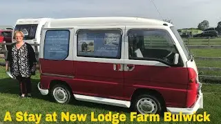 A stay at Tranquil Site, New Lodge Farm, Bulwick and meeting other Youtubers