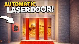 Minecraft LASER Door 😳🔥 You Can&rsquo;t Pass This!