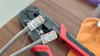Straight Cable For IP Camera And Patch Cord LAN Cable (Color Code T568B)