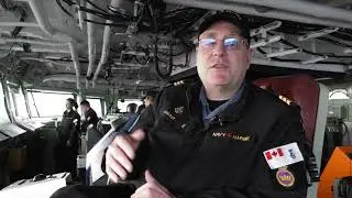 HMCS REGINA Commanding Officer's Visit