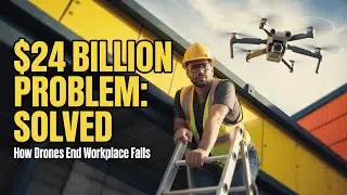 How Drones Are Ending Workplace Falls | $24 Billion Problem Solved