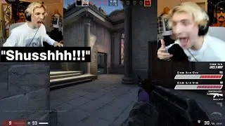 xQc Carrying Or Got Carried? - CS:GO Full Squad (Jesse, Dizzy, Poke, Gigi)