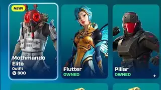 Fortnite gameplay of the Mothmando Elite