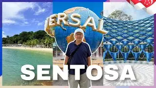 SINGAPORE VLOG DAY 2 | SENTOSA ISLAND & MUSTAFA CENTRE | 聖淘沙島一日遊 | VLOG 101 [ENG SUBTITLE / 中文字幕]