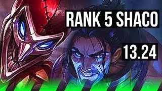 SHACO vs SYLAS (JNG) | Rank 5 Shaco, 9/1/4, 800+ games | BR Grandmaster | 13.24