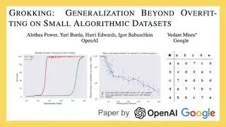 Ep 36. Grokking: Generalization Beyond Overfitting on Small Algorithmic Datasets