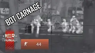 Infantry in War Thunder: Bot Carnage