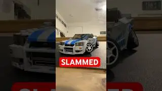 How to stance LEGO cars #nissan #R34 #lego