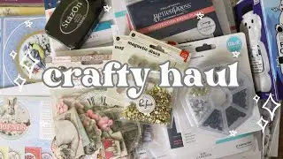COLLECTIVE CRAFTY HAUL 🤩 Spellbinders, Mintay, Stamperia + More! | madebycarlyrose