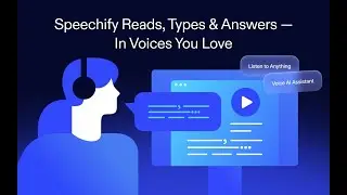 The App That Turned My Reading Into Listening 🎧|| My Speechify Review