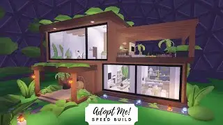 Биодом🌴 - современный органический дом для растений, скоростная постройка 🌿 Roblox Adopt Me!